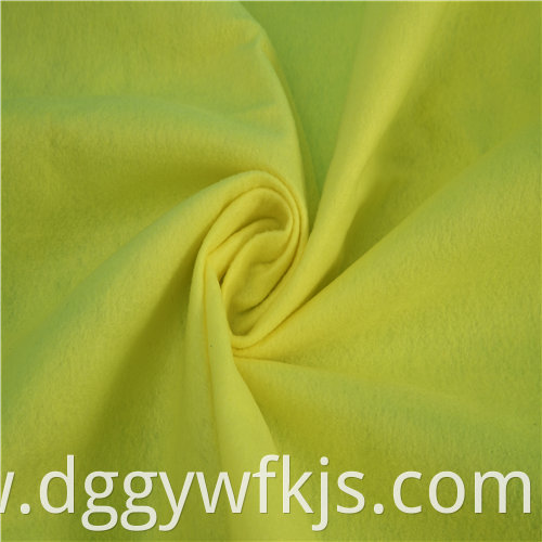 Yellow needle punched cotton